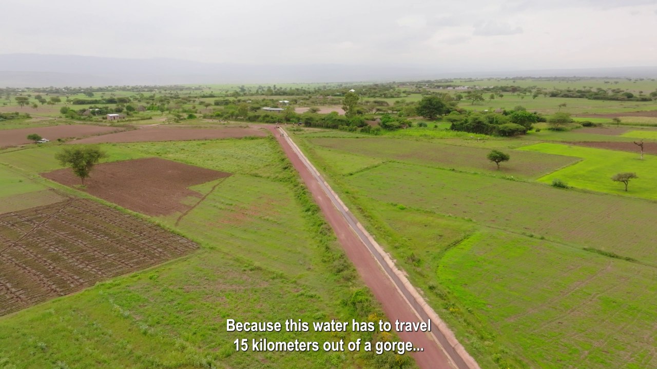 Dam and irrigation infrastructure field production